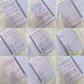 Round Shaped Plain Color Sticker Bindi Book-Navya Suhag-BB136