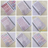 Colorful Round & Kalyanam Sticker Bindi Book-Navya Suhag-BB131