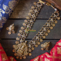 3 Layer Gold Look Alike Coin Haaram Blue-G635