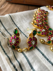 Exquisite Kundan Jadau Maanga Neckpiece -J046
