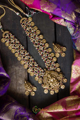 3 Layer Gold Look Alike Coin Haaram Red -G798