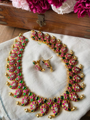 Exquisite Kundan Jadau Maanga Neckpiece -J046