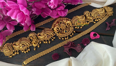 Premium Temple Hip chain -Lakshmi Hip chain -G2784