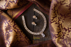 Simple AD Neckpiece - White-ANII036