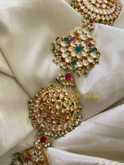Precious Jadau Kundan Bridal Jada Billai-Hair Accessory-J305