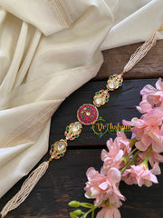 Precious Jadau Kundan Bridal Sheeshphool-Dual Peacock-J307