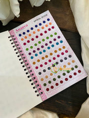 Zari Sheen Sticker Bindi Book- Ananya Long -BB118