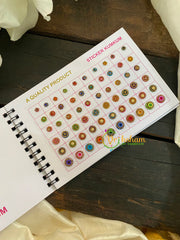 Cocktail Stone Sticker Bindi Book-Navya Short-BB120