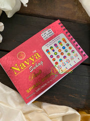 Cocktail Stone Sticker Bindi Book-Navya Short-BB120