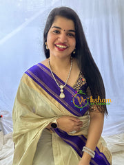 Victorian Diamond Pendant Long Neckpiece Chain -VV205