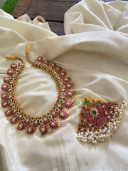 Precious Jadau Kundan Removable Pendant Neckpiece 2-J301