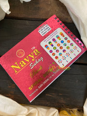 Cocktail Stone Sticker Bindi Book-Navya Short-BB124