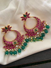 Precious Jadau Kundan Chandbali Danglers -J299