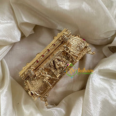 Gold Look Alike Temple Kumkum Box -Wedding-G10255