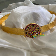 Precious Jadau Kundan Plain Hipbelt -Peacock-J326