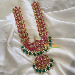 Traditional Jadau Kundan Bridal Haram-J317