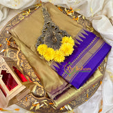 Gold Thiribhuvanam Silk Saree -Mix -VS1759