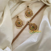 Traditional Addigai Choker Neckpiece -Swan-G7338