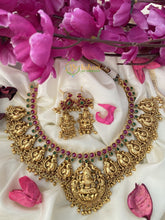 Premium Kemp Temple Neckpiece -Lakshmi Choker -G2372