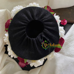 Rose Jasmine Bridal Hair Accessories -Rose Mallipoo Veni-H096