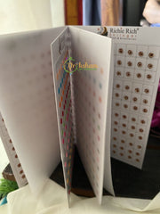 Sticker Bindi Book- Color bindis -G2398