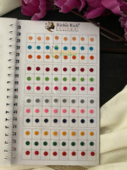 Sticker Bindi Book- Color bindis -G2398