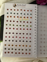 Sticker Bindi Book- Color bindis -G2398
