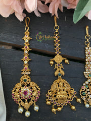 Premium AD stone and Lakshmi Maang Tikka -G2591