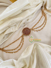 AD Stone Surya Jada Bun Billai with Maatil -Bridal Jada Billai -Ghungroo Maatil -G0133