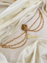 AD Stone Lakshmi Jada Bun Billai with Maatil -Bridal Jada Billai -Ghungroo Maatil -G0133