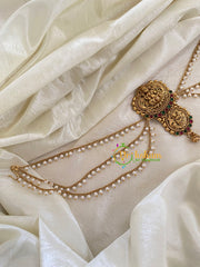 Lakshmi Jada Bun Billai with Maatil -Bridal Jada Billai -Pearl Maatil -G0107