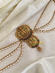 Lakshmi Jada Bun Billai with Maatil -Bridal Jada Billai -Pearl Maatil -G0107