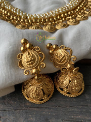 Pearl Lakshmi Kaasumala Short Neckpiece - G855