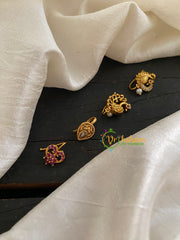Premium Gold Nath / Nose pin -G7357
