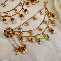 Traditional Jhumkas with Maatil-Bahubali Maatil-G10426