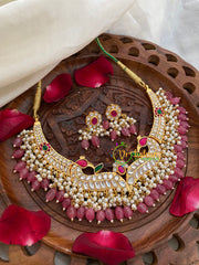 Exquisite Jadau Kundan Neckpieces -White- J441