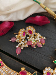 Exquisite Jadau Kundan Neckpieces -White- J441