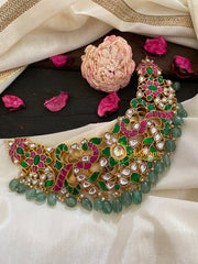 Precious Jadau Kundan High Neck Choker -J270
