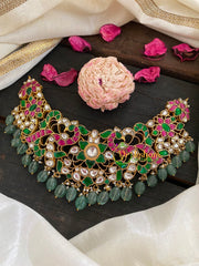 Precious Jadau Kundan High Neck Choker -J270