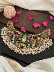Precious Jadau Kundan High Neck Choker-J271