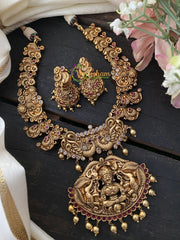 Premium Antique Temple Lakshmi Neckpiece-G2373