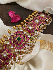Precious Jadau Kundan High Neck Choker -J266