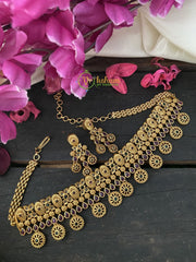 Gold Look alike High Neck Choker -G2456