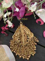 Premium Matt Lakshmi Jada Billai- Single - Cluster Ghungroo-G2563