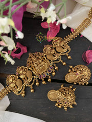 Gold Look Alike Lakshmi High Neck Choker -G2440