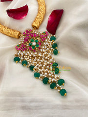 Exquisite Jadau Kundan Hasli Choker - J442