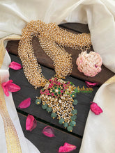 Exquisite Jadau Kundan Pendant Pearl Mala -4-J247