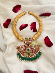 Exquisite Jadau Kundan Hasli Choker- J445