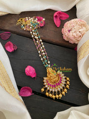 Precious Kundan Jadau Pendant Bead Mala-Lakshmi-J231