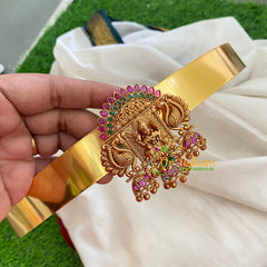 Exquisite Lakshmi Pendant Plain Hipbelt-Red Green-G3846